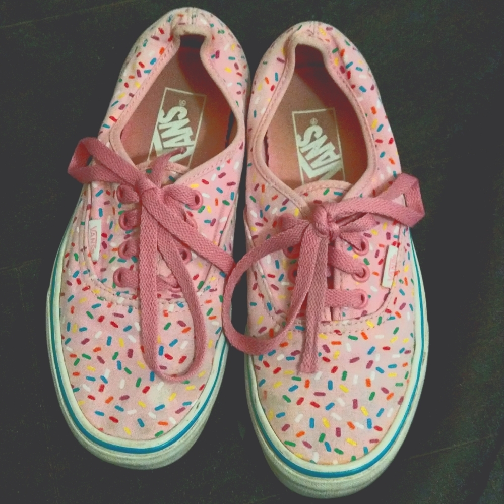 Vans pink sprinkles shoes